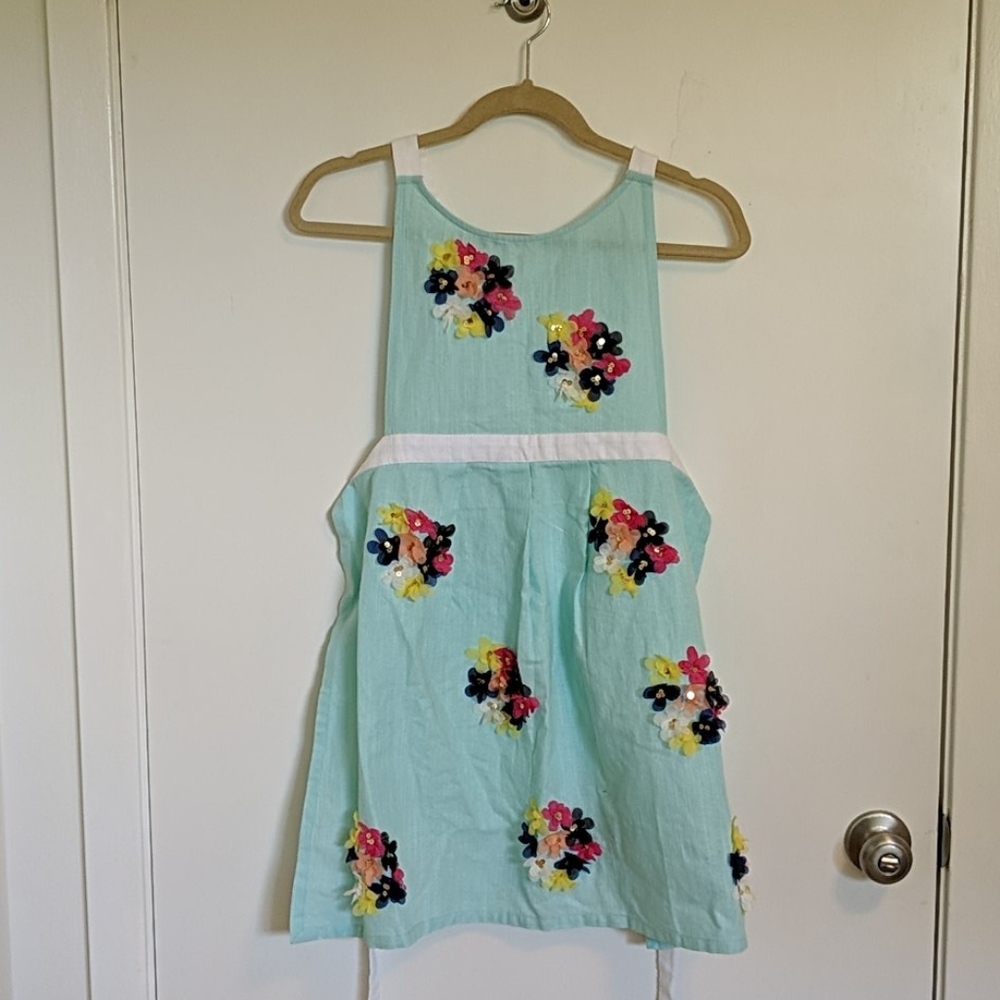 Anthropologie floral apron